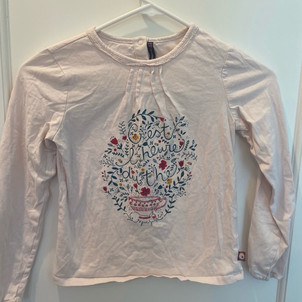 Girls long-sleeve tee Sergent Major (French)